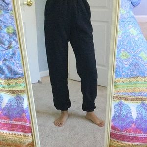 Black Joggers High Waisted size XS